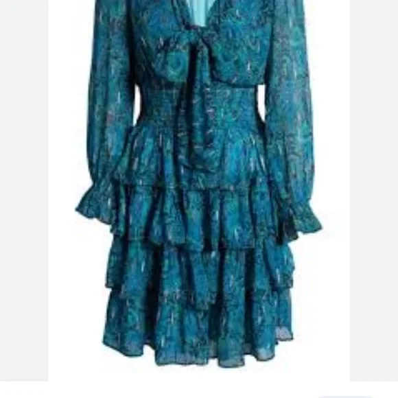 Lilly Pulitzer dress in  Navy tide Catty Purrsonality! Size 16 ! - Picture 2 of 8